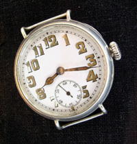 World War One Swiss wrist watch 1916